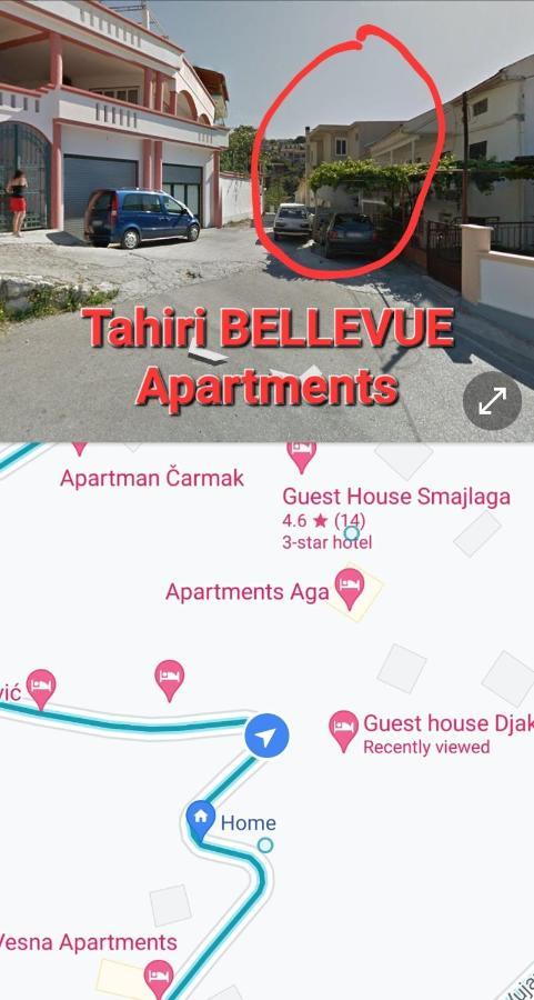Tahiri Bellevue Apartments Ulcinj Zewnętrze zdjęcie
